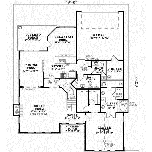 Main Floor Plan: 12-709