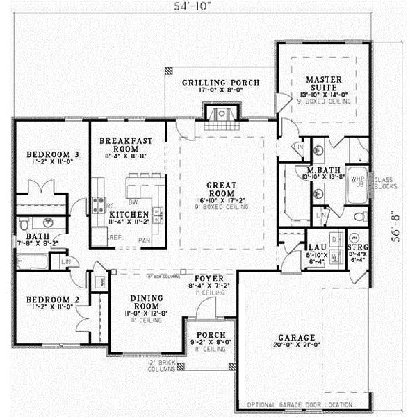 Main Floor Plan: 12-710