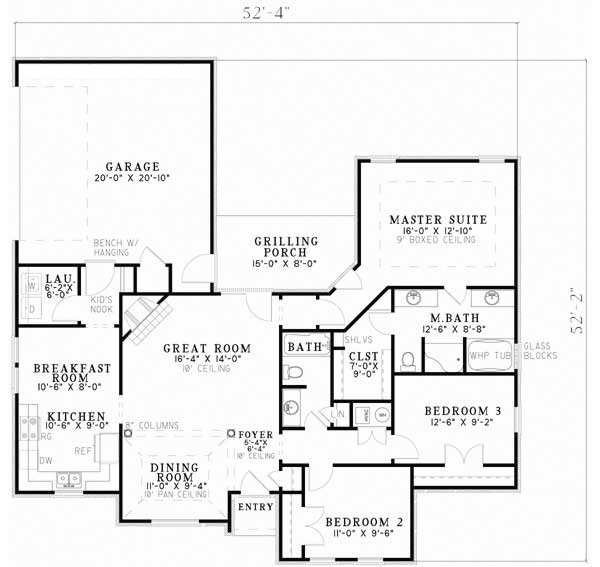 Main Floor Plan: 12-714