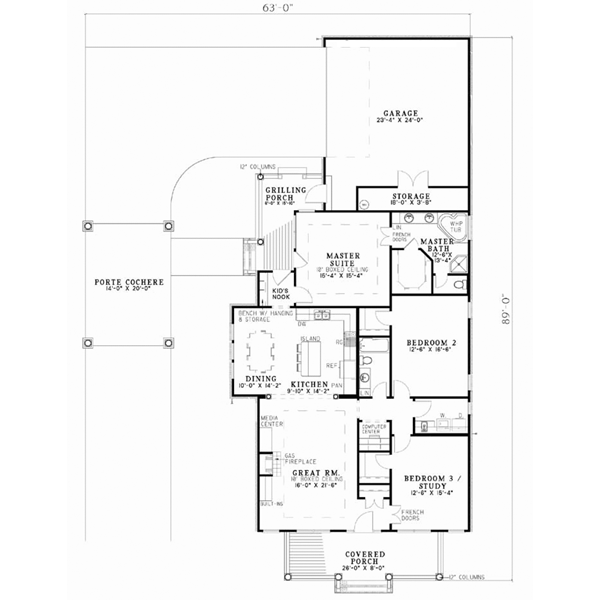 Main Floor Plan: 12-724