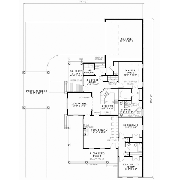 Main Floor Plan: 12-725