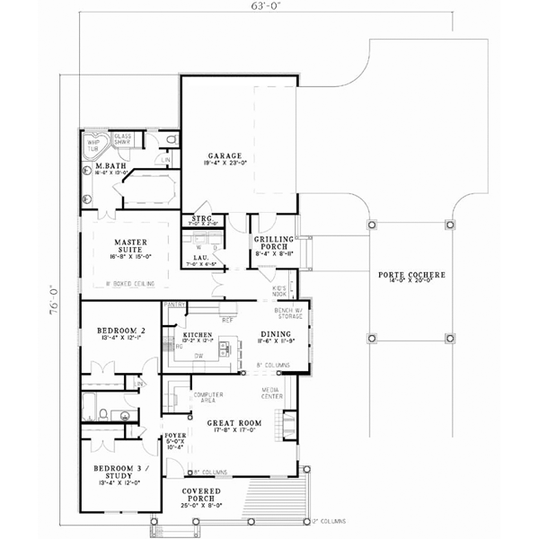 Main Floor Plan: 12-726