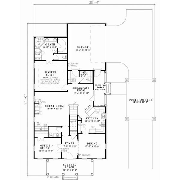Main Floor Plan: 12-728