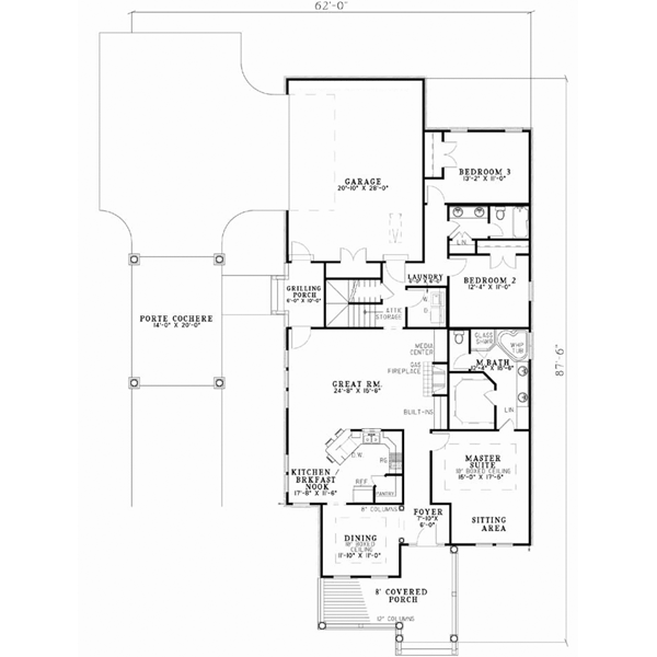 Main Floor Plan: 12-733