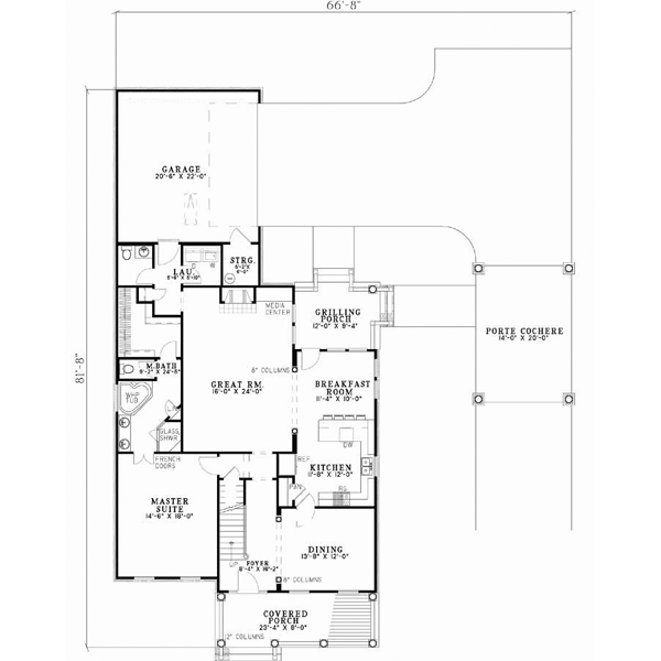 Main Floor Plan: 12-737