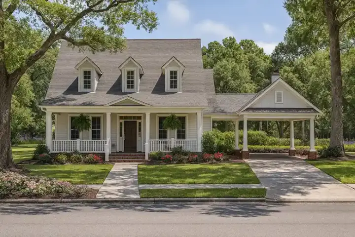 Country house plans 12-738 - front exterior, 2,286 sq ft, 4 bed, 3 bath house plans | Monster House Plans