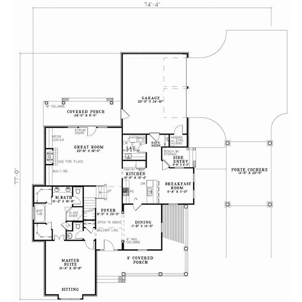 Main Floor Plan: 12-739