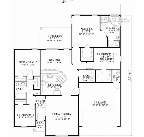 Main Floor Plan: 12-740