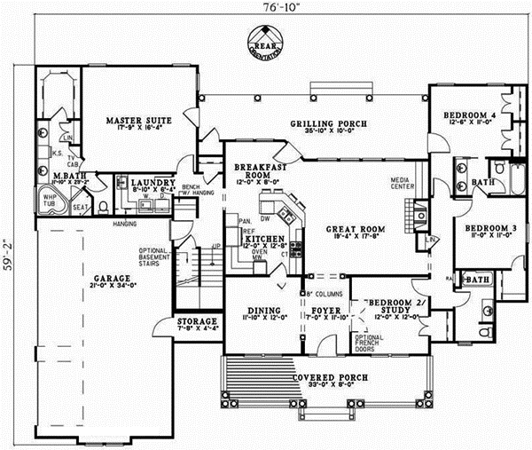 Main Floor Plan: 12-743