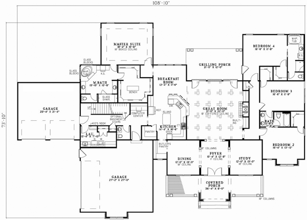 Main Floor Plan: 12-745