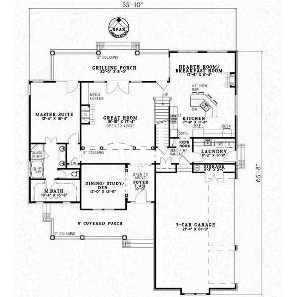 Main Floor Plan: 12-749