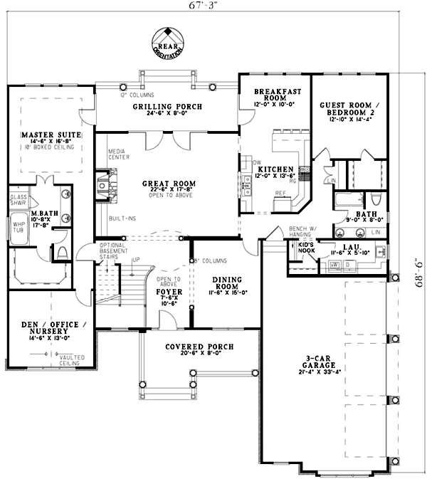 Main Floor Plan: 12-752