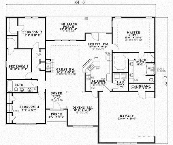 Main Floor Plan: 12-755