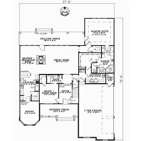 Main Floor Plan: 12-757