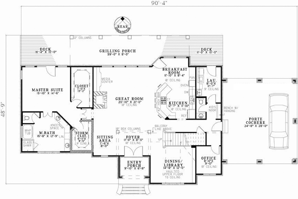 Main Floor Plan: 12-758