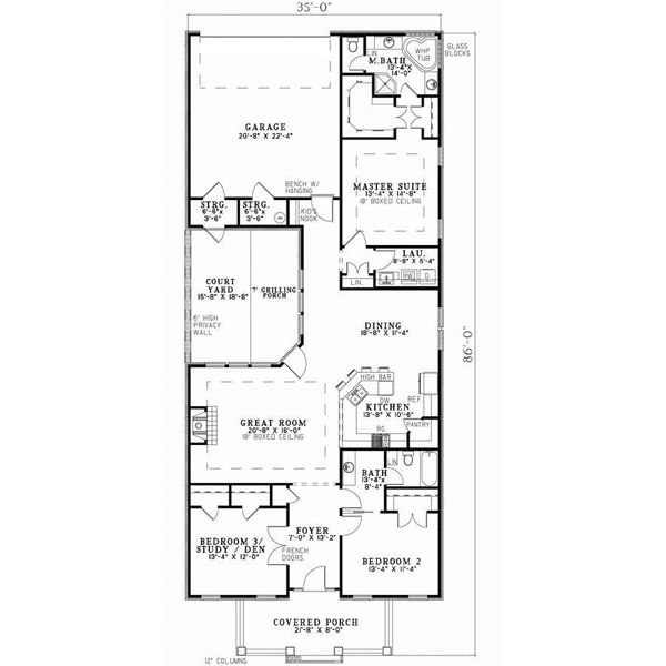 Main Floor Plan: 12-762