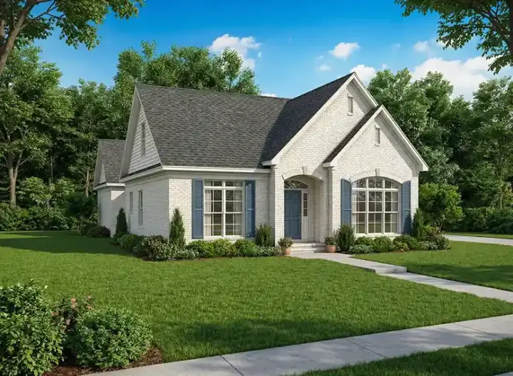 Southern house plans 12-763 - front exterior, 1,923 sq ft, 3 bed, 2 bath house plans | Monster House Plans