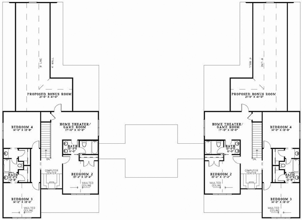 Upper/Second Floor Plan: 12-765