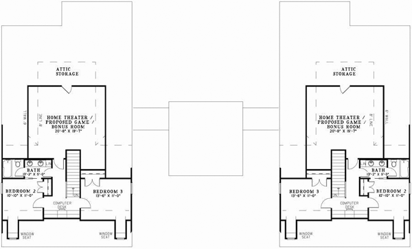 Upper/Second Floor Plan: 12-771