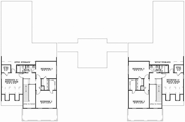 Upper/Second Floor Plan: 12-773