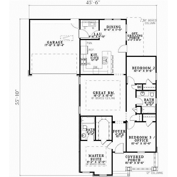 Main Floor Plan: 12-830