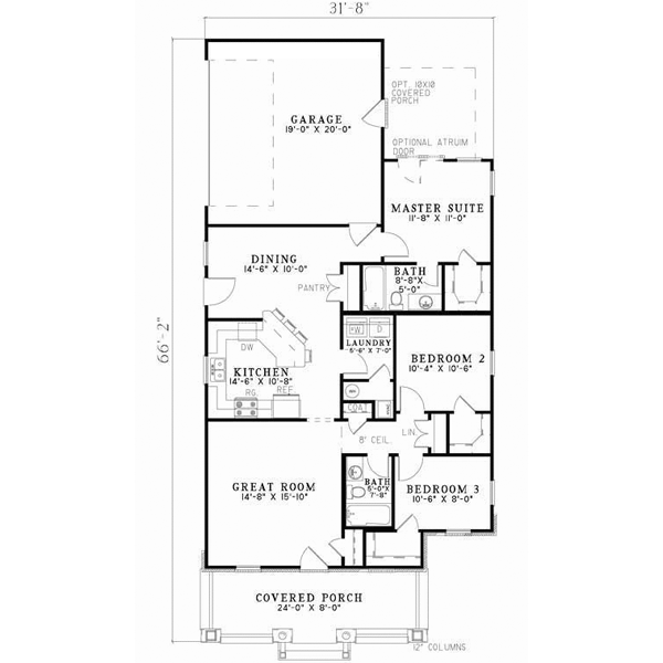 Main Floor Plan: 12-832