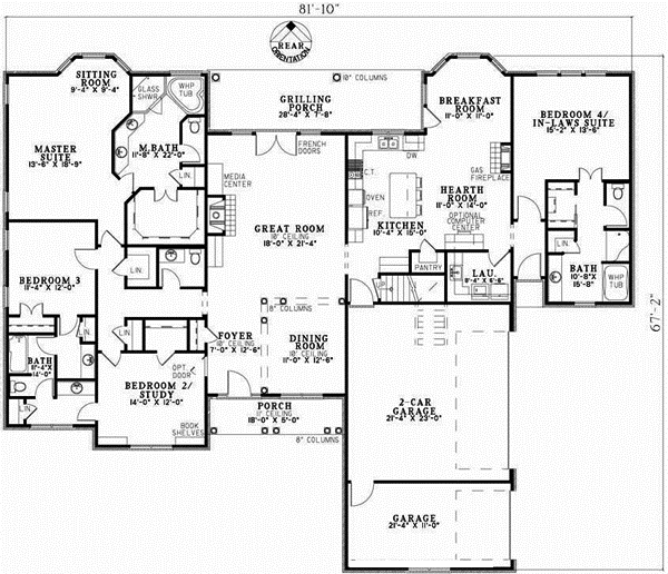 Main Floor Plan: 12-835