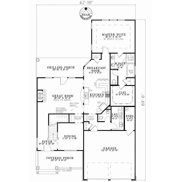 Main Floor Plan: 12-837