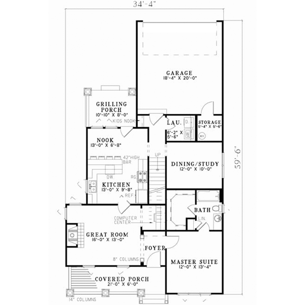 Main Floor Plan: 12-839