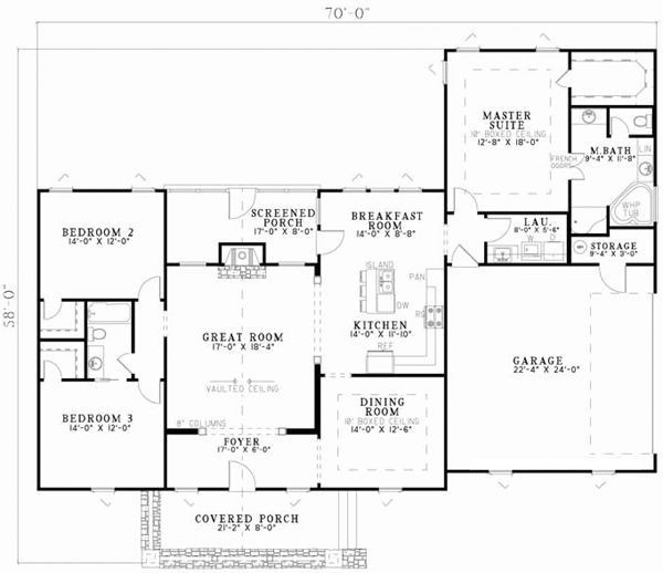 Main Floor Plan: 12-843