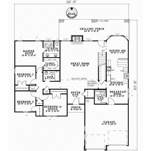 Main Floor Plan: 12-845