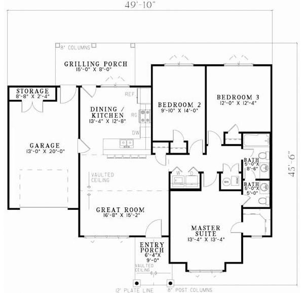Main Floor Plan: 12-848