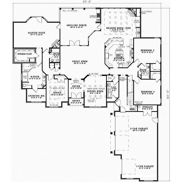 Main Floor Plan: 12-854