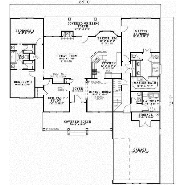 Main Floor Plan: 12-855
