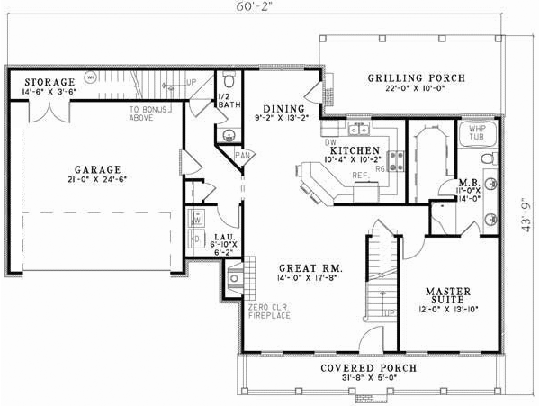 Main Floor Plan: 12-856