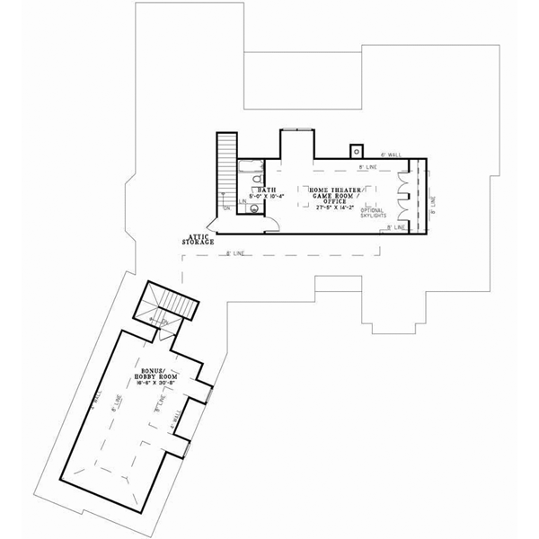 Upper/Second Floor Plan: 12-859