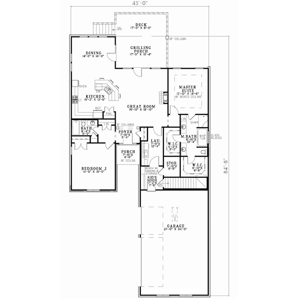 Main Floor Plan: 12-862