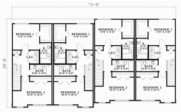 Upper/Second Floor Plan 12-863