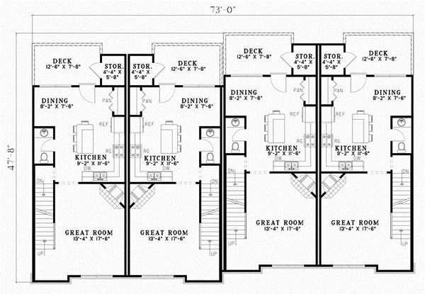 Upper/Second Floor Plan: 12-863