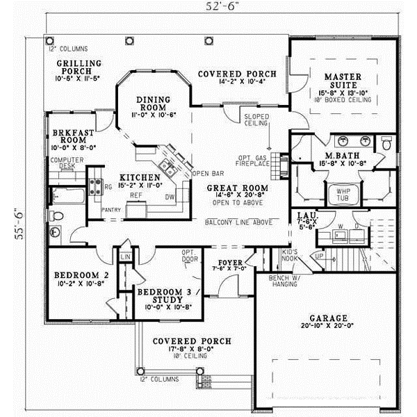 Main Floor Plan: 12-868