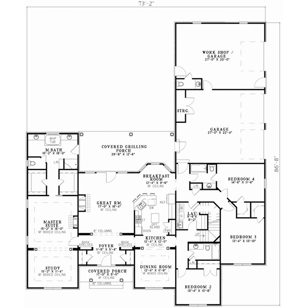 Main Floor Plan: 12-870