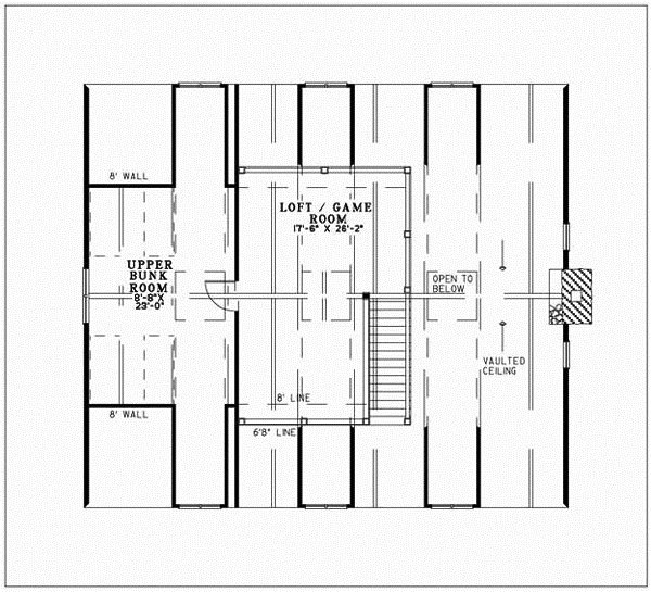 Upper/Second Floor Plan: 12-871