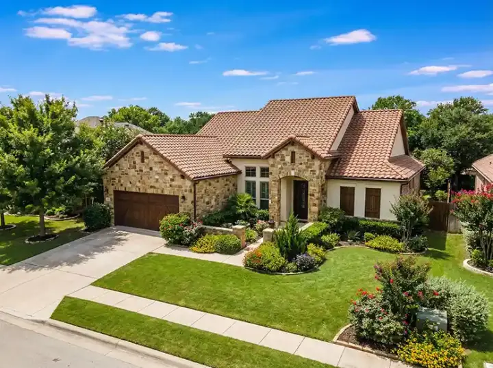Tuscan house plans 12-877 - front exterior, 1,747 sq ft, 3 bed, 2 bath house plans | Monster House Plans