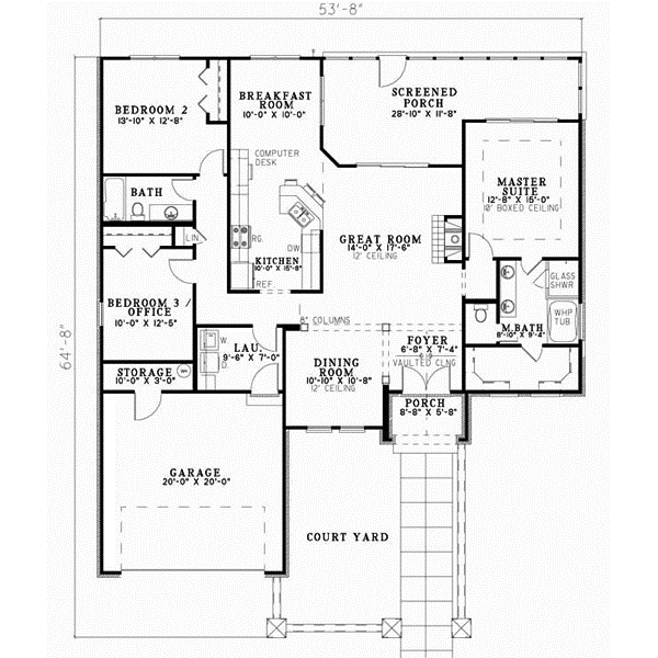 Main Floor Plan: 12-877