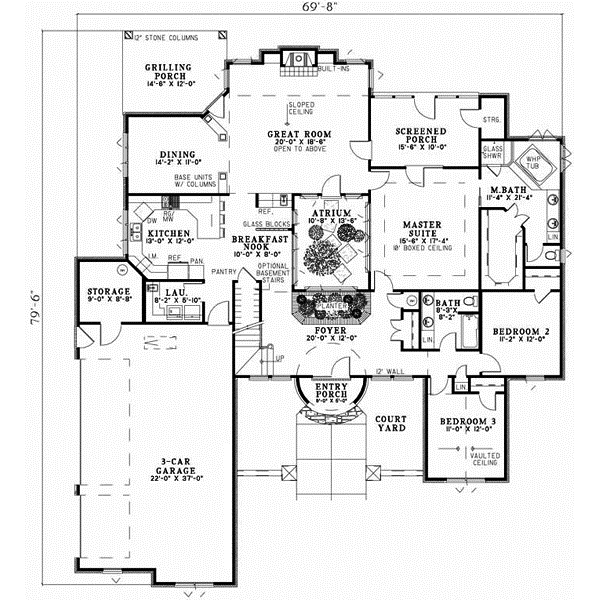 Main Floor Plan: 12-882
