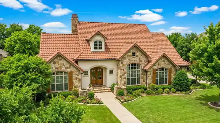 Tuscan house plans 12-883 - front exterior, 2,788 sq ft, 4 bed, 3 bath house plans | Monster House Plans