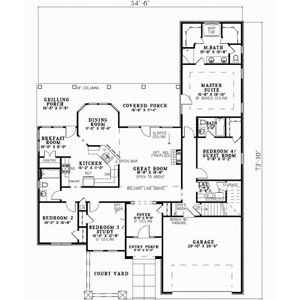 Main Floor Plan: 12-884