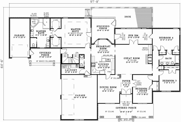 Main Floor Plan: 12-889