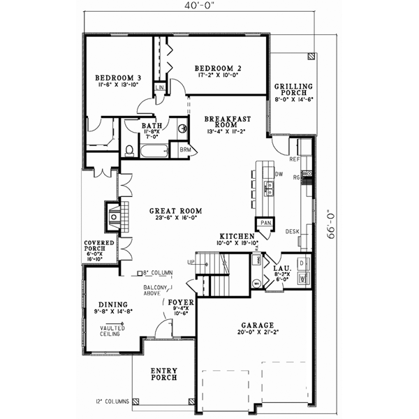 Main Floor Plan: 12-890