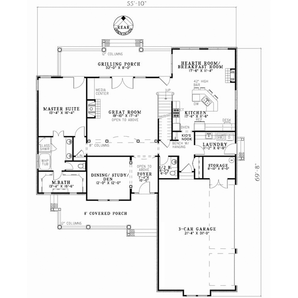 Main Floor Plan: 12-893